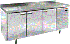 Морозильный стол HICOLD GN SN 111/BT-W