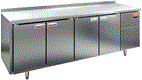 Охлаждаемый стол HICOLD GN SN 1111/TN (с полипропиленовой столешницей)