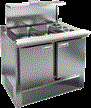 Охлаждаемый стол HICOLD SLE3-11GN (с полипропиленовой столешницей, для салатов)