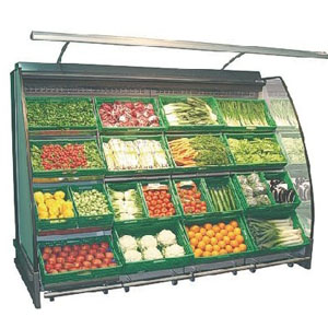 холодильная горка для овощей и фруктов