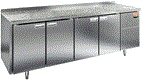 Охлаждаемый стол HICOLD GN SN 1111/TN (с гранитной столешницей)