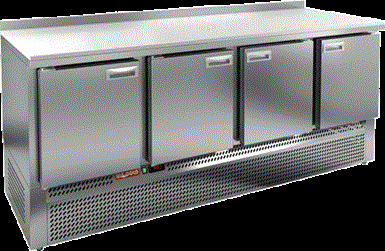Охлаждаемый стол HICOLD GNE 1111/TN (с полипропиленовой столешницей)