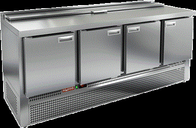 Охлаждаемый стол HICOLD SLE1-1111GN (1/3) (для салатов)