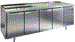 Охлаждаемый стол HICOLD SL1-1111GN (1/3) (для салатов)