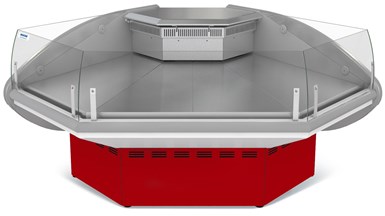 Холодильная витрина МариХолодМаш Илеть ВХСо-УН (угол наружный)